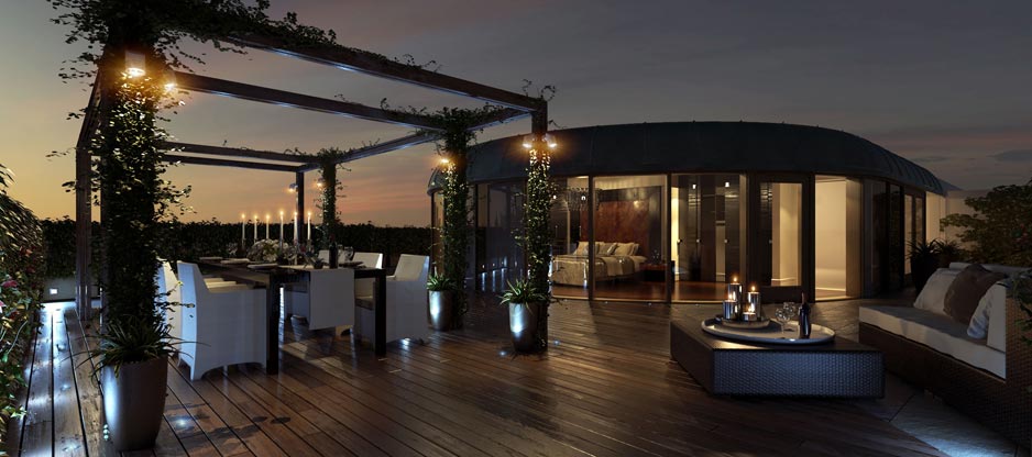 Stroll on the Terrace